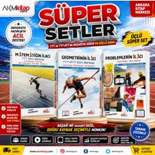 Akm Kitap Acil Yayınları Tyt Ayt Geometrinin Problemlerin ve Matematiğin Ilacı Soru Bankası Seti 3 Kitap