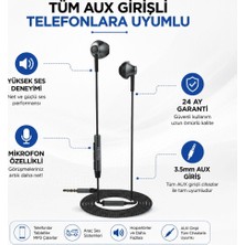 Tecno Earphone Rock R2 Kablolu Kulaklık Siyah