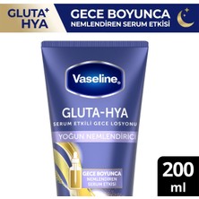 Vaseline Gluta Hya Serum Etkili Gece Losyonu Yoğun Nemlendirici 200 ml