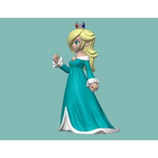 Axelon Prenses Rosalina Figürü – Super Mario Bros. Movie Koleksiyon Heykeli – Dekoratif Masaüstü Biblosu