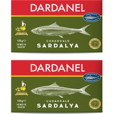 Dardanel Zeytinyağlı Çanakkale Sardalya 125 gr 2 Li