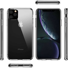 Zore iPhone 12 Pro Max Kılıf Sararmaz Ultra Ince Sert Mika Kamera Yükseltili Kcak