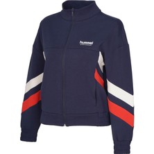 Hummel Sentido 922504-7459 Zip Lacivert Kadın Ceket