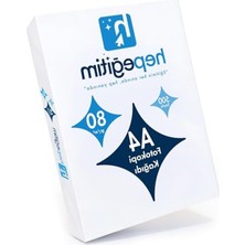 Die Grup A4 1. Hamur Fotokopi Kağıdı, 80 G/m², 500 Yaprak Paket