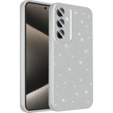 Zore Galaxy A35 Kılıf Kamera Korumalı Simli Silikon Üstün Koruma Kcak