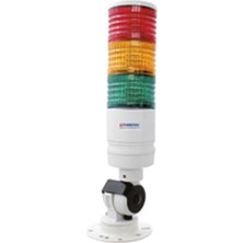 Vertex 3 Kademe LED Sinyal Lambası IP54 24 Volt