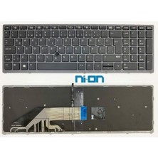 Nion Hp 848311-141 848311-001 Notebook Klavye (Siyah Tr Aydınlatmalı)