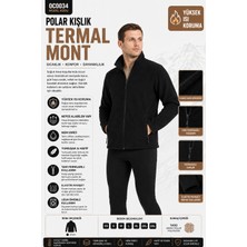 Oil Company Siyah Termal Polar Mont Unisex