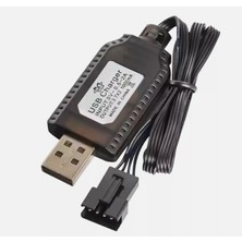Propil 7.4V SM4P Li-On 4 Pinli USB Şarj Cihazı 4 Kablolu Bataryalar Için