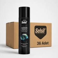 Sanplaza Selsil Lastik Kauçuk Fitil Yenileme Spreyi 200 ml 36 Adet