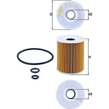 Mahle Yağ Filtresi Polo V 09 > Fabıa Iı-Ibıza V 2010 > 1.2 Tdı