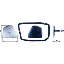 Mahle Otomatık Sanzıman Yagı Fıltre Setı Bmw E65 E66 E67 E83 E53 E70 E71 E72