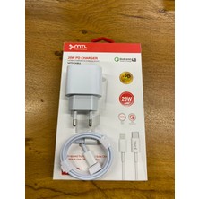 Mtl MT2213 20W A Kalite Type-C To Liğthininiğ Yüksek Hızlı Data Kablo