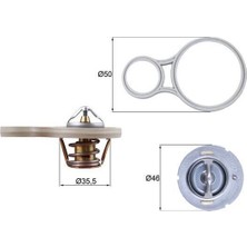Mahle Termostat 91 C Mını W10 R50 R52 R53