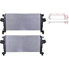 Wisco Turbo Radyatörü Intercooler Opel Astra 1302144