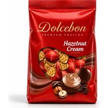 Dolcebon 1000 Gr Fındık Aromalı Praline Türkiye Menşeli Sütlü Kremalı Lezzetli Atıştırmalık