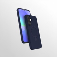 Gns Store Galaxy A56 Kılıf 360 Derece Döner Standlı Magsafe Kamera Lens Korumalı Silikon Gnst