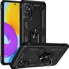 Yıldız Store Galaxy M52 Kılıf Kamera Koruyucu Manyetik Standlı Tank Koruma Ydst