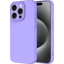 Goocamp iPhone 15 Pro Max Kılıf Yumuşak Silikon Kamera Korumalı Lansman Gcmp