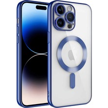 Büşra Ayhan iPhone 14 Pro Max Kılıf Magsafe Kamera Lens Korumalı Logo Gösteren Ince Hafif Bsay