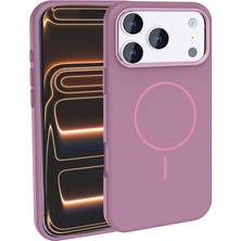 Gns Store iPhone 17 Pro Kılıf Ince Magsafe Halkalı Kamera Yükseltili Silikon Gnst