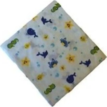 Home Station Sema Baby Pazen Battaniye (80 cm x 80 Cm) - Mavi 8682476853100