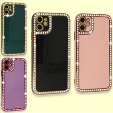 Teknotok iphone 13 Pro - Taşlı Silikon Kılıf