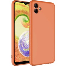 Goocamp Galaxy A04 Kılıf Yumuşak Silikon Kamera Korumalı Lansman Gcmp