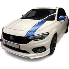 Paşa Tuning Fiat Egea Hb Sedan Uyumlu (2015 - 2021) Abt Ön Tampon Ek (Plastik)