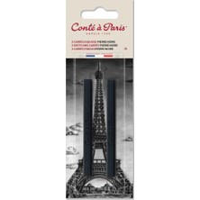 Conte a Paris : Carre : Çubuk Taslak Boyası : Blisterli 2' Li : Black