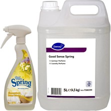Diversey Good Sense Spring Oda ve Çamaşır Parfümü 5 lt + 750 ml
