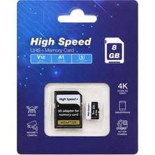 OEM Elba High Speed 8gb A1 V10 U1 Micro Hafıza Kartı CLASS10