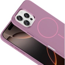 Giz Story iPhone 16 Pro Max Kılıf Ince Magsafe Halkalı Kamera Yükseltili Silikon Gzst