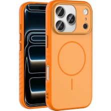 Büşra Ayhan iPhone 17 Pro Kılıf Kamera Lens Korumalı Magsafe Destekli Silikon Bsay