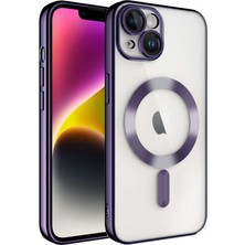 Giz Story iPhone 13 Kılıf Magsafe Kamera Lens Korumalı Logo Gösteren Ince Hafif Gzst