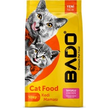 Bado Tavuklu Yavru Kedi Maması 10 kg Besleyici İçerik ile Premium Kalite Mama