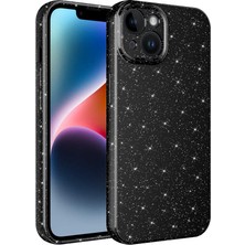 Nexaura iPhone 13 Kılıf Kamera Korumalı Simli Silikon Üstün Koruma Nxar