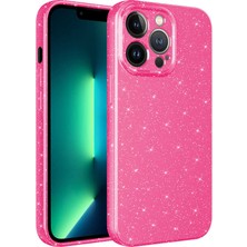 Efura iPhone 12 Pro Max Kılıf Kamera Korumalı Simli Silikon Üstün Koruma Efr