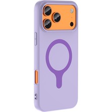 Subutu iPhone 17 Pro Kılıf Pastel Renkli Magsafe Kamera Yükseltili Silikon Sbt