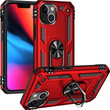 Subutu iPhone 13 Mini Kılıf Kamera Koruyucu Manyetik Standlı Tank Koruma Sbt