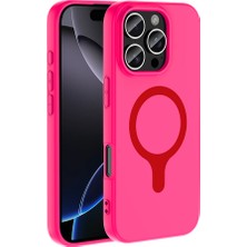 Subutu iPhone 16 Pro Max Kılıf Pastel Renkli Magsafe Kamera Yükseltili Silikon Sbt