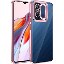 Gns Store Xiaomi Redmi 12C Kılıf Kamera Lens Korumalı Logo Gösteren Ince Hafif Gnst