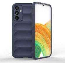 Efura Galaxy A34 Kılıf Kamera Korumalı Esnek Silikon Parmak Şeritli Efr
