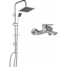 Kale Tandem Banyo Bataryası ve Tema 53260 Tepe Duş Seti