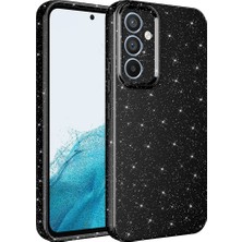 Efura Galaxy A14 Kılıf Kamera Korumalı Simli Silikon Üstün Koruma Efr