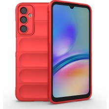 StilStoreTr Galaxy A05S Kılıf Kamera Korumalı Esnek Silikon Parmak Şeritli Stsr