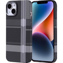 Efura iPhone 13 Kılıf Ultra Ince Magsafe Karbon Fiber Görünümlü Ince Hafif Efr