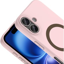 StilStoreTr iPhone 16 Kılıf Pastel Renkli Magsafe Kamera Yükseltili Silikon Stsr