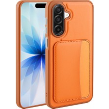 Efura Galaxy A17 Kılıf Kartlıklı Kamera Yükseltili Silikon Efr