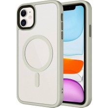 Nexaura iPhone 11 Kılıf Magsafe Destekli Kamera Yükseltili Mat Parmak Izi Tutmayan Silikon Nxar